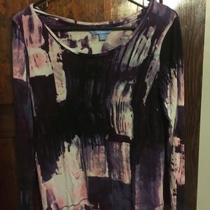 Purple Marble Long-sleeve